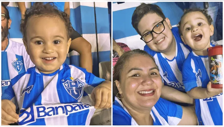 Imagem ilustrativa da notícia Paysandu: conheça o bebê do 'Massacra' que encantou a Curuzu