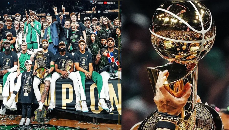 Imagem ilustrativa da notícia Celtics vence o Mavericks e conquista o título da NBA 23/24