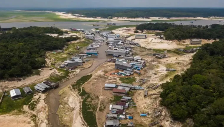 Imagem ilustrativa da notícia Seca severa na Amazônia acende alerta na Defesa Civil