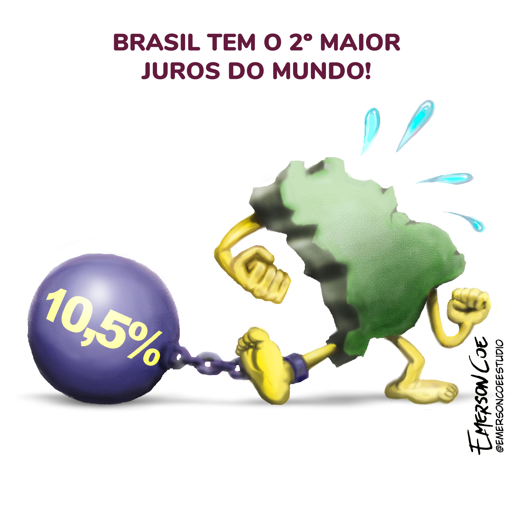 Brasil mantém juros e alcança 2º maior juro real global