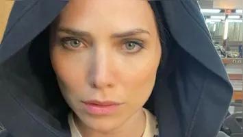 A atriz faz parte do elenco da nova novela da Globo