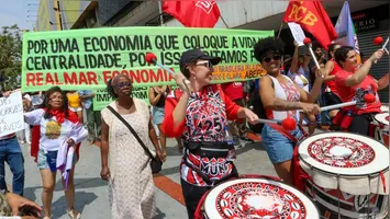 Mais de 40 organizações participaram do ato em Brasília