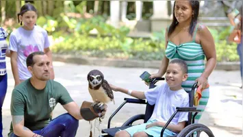 Programação especial animou crianças e os pais