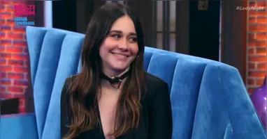 Alessandra Negrini participou do programa Lady Night na última sexta-feira (18)
