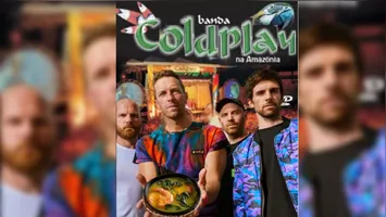 Internautas criaram memes do Coldplay na Amazônia