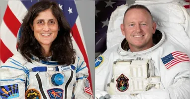 Os astronautas estão em presos no espaço há 2 meses.