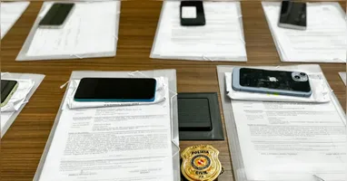 Na primeira fase da operação, 6 celulares foram recuperados.