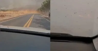 Saiba o que fazer ao se deparar com incêndios em rodovias