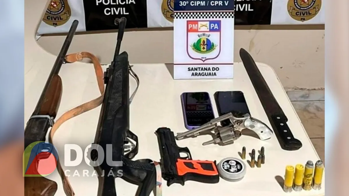 Imagem ilustrativa da notícia Mulher é presa com arma e munições após denúncia anônima