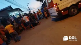 Colisão ocorreu no Bairro Nossa Senhora Aparecida, conhecida como Coca-cola