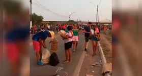 Maninfestantes começaram a se retirar do local por volta das 18h30 desta terça-feira