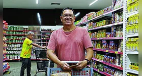 Macdouvel Moraes: “Eu sempre prefiro ir ao supermercado depois do trabalho”.