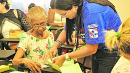 As oficinas foram realizadas, na capital, na UsiPaz Jurunas/Condor, estimulando a produção artesanal