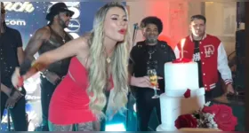 A festa parece não ter sido como esperado pela influencer