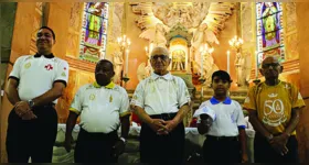 A nova identidade visual da Guarda da Santa foi apresentada durante a cerimônia de ontem