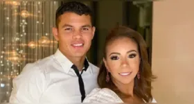 Thiago Silva e Belle estão juntos há 20 anos.