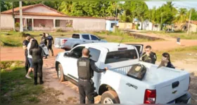 Polícia Civil em Igarapé-Açu no nordeste estadual nesta quarta-feira (16).