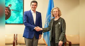 Helder Barbalho e Inger Andersen, da ONU, firmam acordo para conservação ambiental