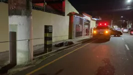 A passagem São Pedro, que fica ao lado do hospital Metropolitano, foi o local do crime