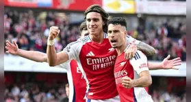 Martinelli comanda vitória do Arsenal na Premier League