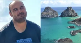 Bruno passou mal logo após retornar à superfície depois de ter feito um mergulho na ilha Fernando de Noronha