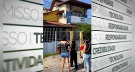 Alguns usuários estavam desde a madrugada no CRAS Benguí para conseguir atendimento.