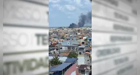 Explosão ocorreu próximo à Praça Princesa Isabel. O Corpo de Bombeiros Militar do Pará informou que equipes estão atuando na ocorrência