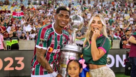 Antes de ir para o Atlético-GO, Yony estava no Fluminense, campeão da Libertadores 2023