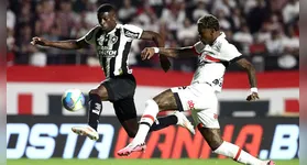 Botafogo e São Paulo iniciam duelo por vaga nas semifinais da Libertadores.