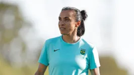 Marta, a jogadora da Seleção Brasileira de Futebol Feminino.