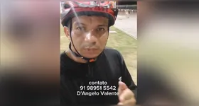 Imagem ilustrativa da notícia Ciclista faz apelo após perder iPhone em Belém