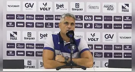 Contra Voltaço, no Mangueirão, Rodrigo Santana viu time azulino mais nervoso do que em jogos anteriores.