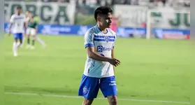 Esli Garcia não comemorou o gol de empate fora de casa contra o Goiás, no último domingo (1º), pela Série B.