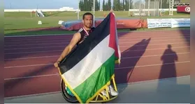 Fadi Deeb é o único representante da Palestina nos Jogos Paralímpicos de Paris.