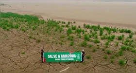 No Baixo Rio Madeira em Porto Velho, rio virou deserto, e mais de 6 mil ribeirinhos tem abastecimento de água comprometido.