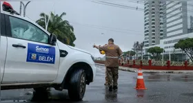 A documentação apresentada pela SEMOB foi insuficiente para comprovar que efetivamente realiza a mencionada fiscalização nas vias de Belém - incluindo os distritos de Icoaraci, Outeiro e Mosqueiro.