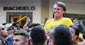 Jair Bolsonaro após levar facada há seis anos atrás