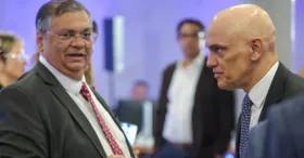 O Ministro da Justiça Flávio Dino defendeu Alexandre de Moraes.