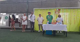 O presidente do G10 favelas, Gilson Rodrigues, esteve presente durante a ação.