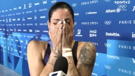 Ingrid Oliveira desabafou após  ter sido eliminada na prova da plataforma de 10 m, nos Jogos Olímpicos de Paris 2024.