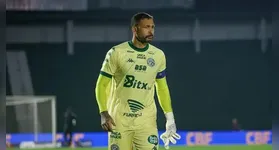 Vladimir, goleiro do Guarani, terá que cumprir dois jogos de suspensão após expulsão no jogo contra o Paysandu.