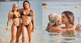 Imagem ilustrativa da notícia Lauana Prado e Tati Dias curtem férias no Caribe; veja fotos