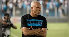 Márcio Fernandes comandou o Paysandu no início da temporada 2023.