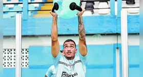 Ruan Ribeiro aparece como um dos possíveis substitutos de Nicolas no ataque do Paysandu.