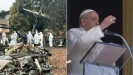 Papa Francisco pediu para os fiéis rezem pelas vítimas do avião em São Paulo.