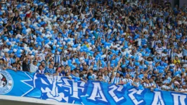 A torcida bicolor já esgotou os ingressos para o lado B do estádio Mangueirão.