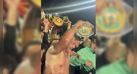 Imagem ilustrativa da notícia Popó vence argentino casca grossa em luta de 5 rounds