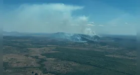 O incêndio teria começado há alguns dias