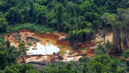 Garimpo ilegal na Amazônia