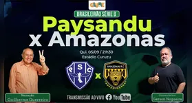 Paysandu e Amazonas fazem jogo importante pela Série B 2024